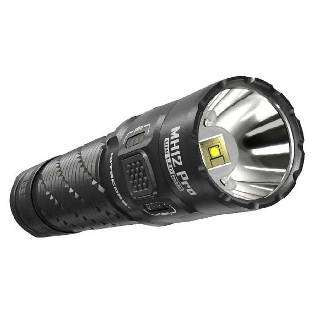 Nitecore Mh12 Pro Ficklampa, Black, 3300 Lumens