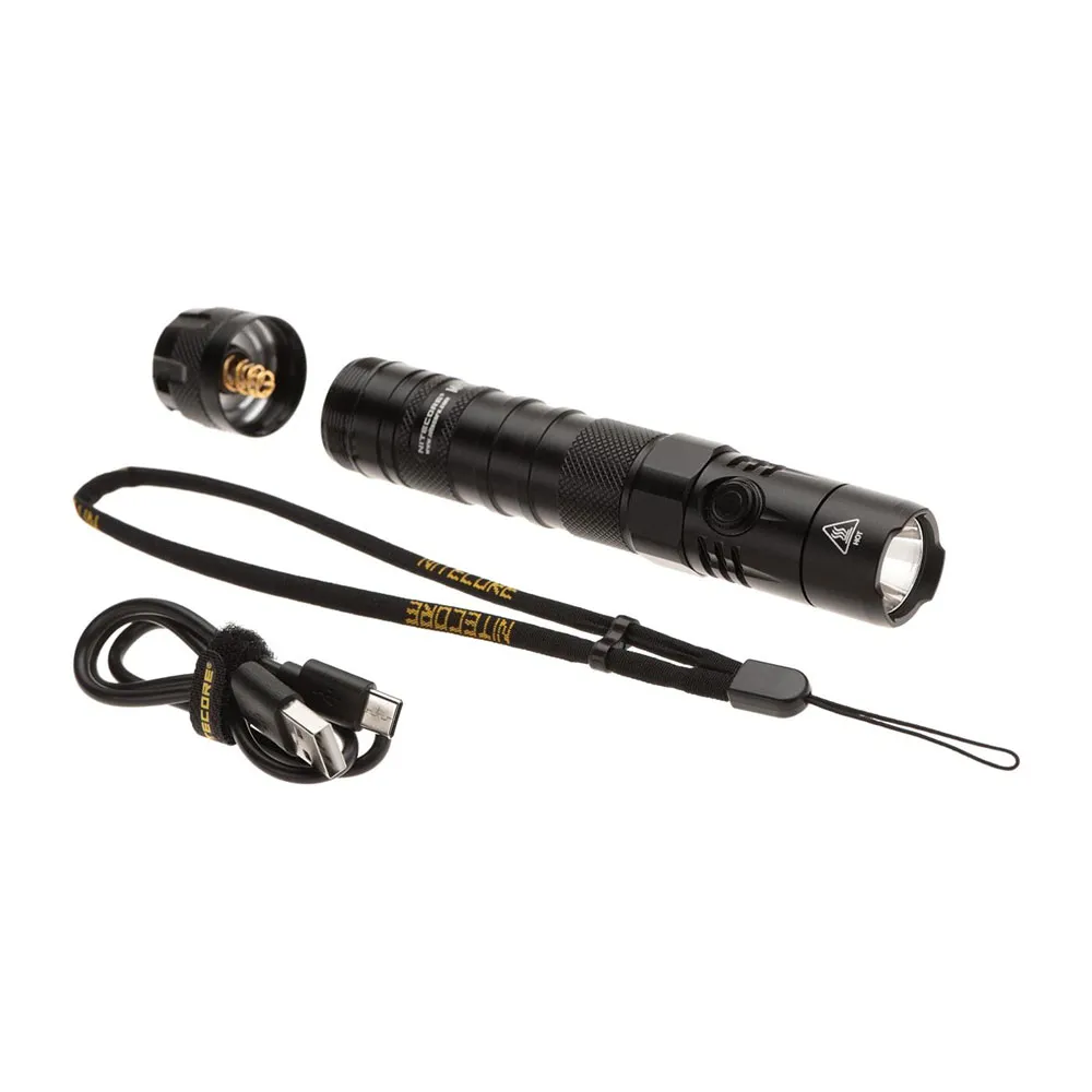 Nitecore Mh12 V2 Ficklampa, Black, One Size