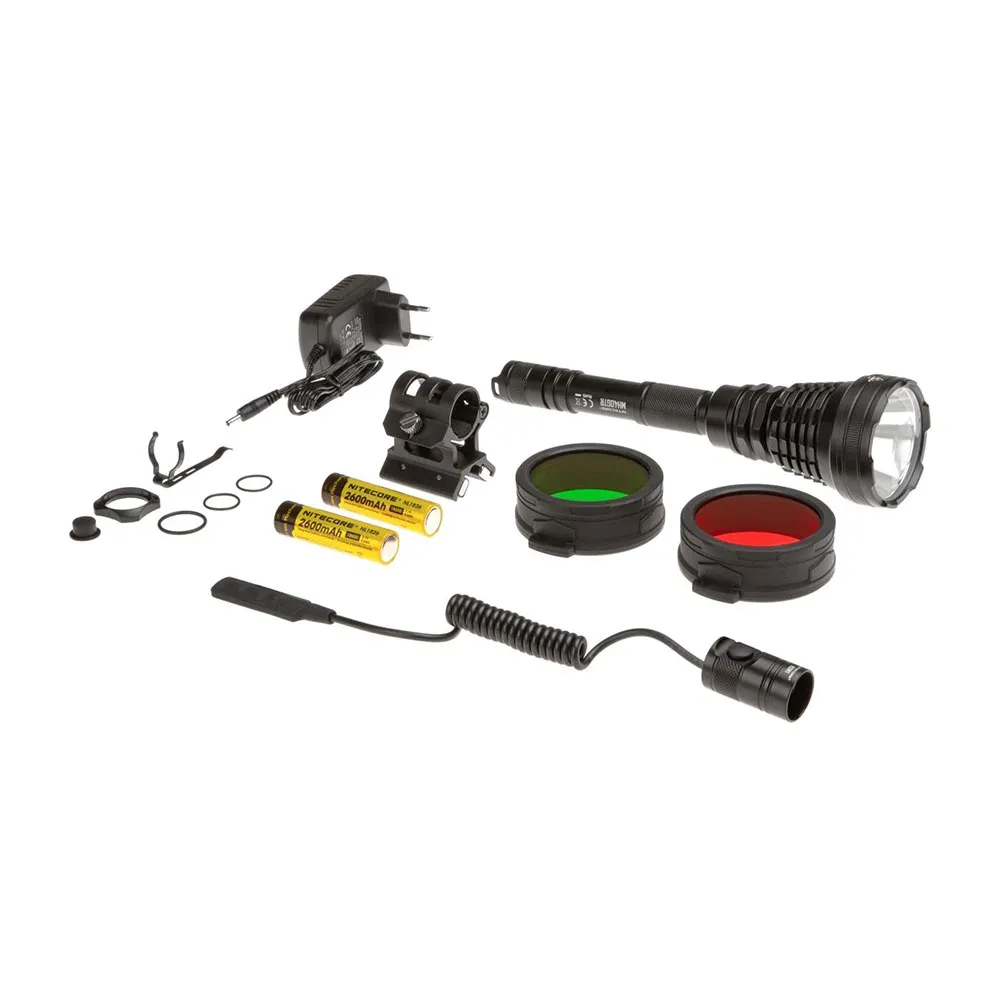 Nitecore Mh40gtr Hunting Kit Ficklampa, Black, One Size