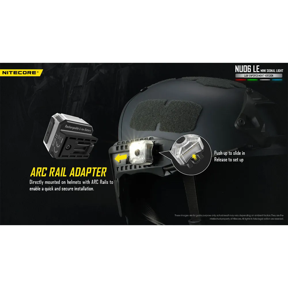 Nitecore Nu06 Le Pannlampa, Black, 15 Lumens