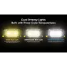 Nitecore Nu25 Mct Pannlampa, Black / yellow, 400 Lumens