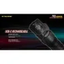 Nitecore P10i+ntc Ficklampa, Black, 1800 Lumens