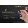 Nitecore Tiki Ficklampa, Transparent, 300 Lumens