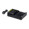 Nitecore Um4 Batteriladdare, Black, One Size