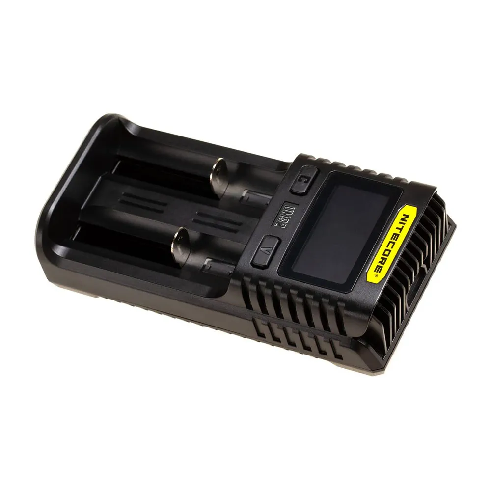 Nitecore Ums2 Batteriladdare, Black, One Size