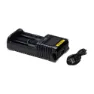 Nitecore Ums2 Batteriladdare, Black, One Size