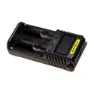 Nitecore Ums2 Batteriladdare, Black, One Size