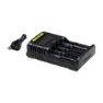 Nitecore Ums4 Batteriladdare, Black, One Size