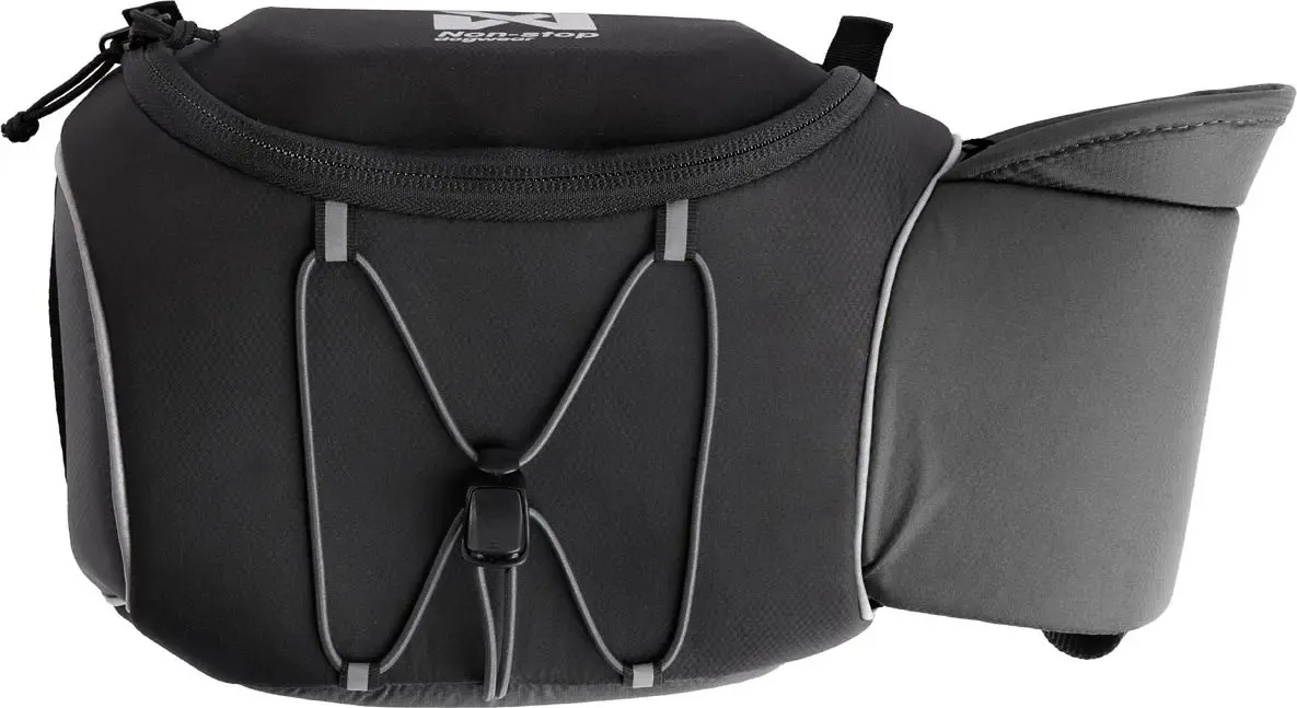 Non-stop Dogwear Belt Bag, Black/grey, One Size