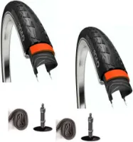 NoPsss 2 däck + 2 slangar 5 mm punkteringsskydd 700x32c NoPsss 2 däck + 2 slangar 5 mm punkteringsskydd 700x32c