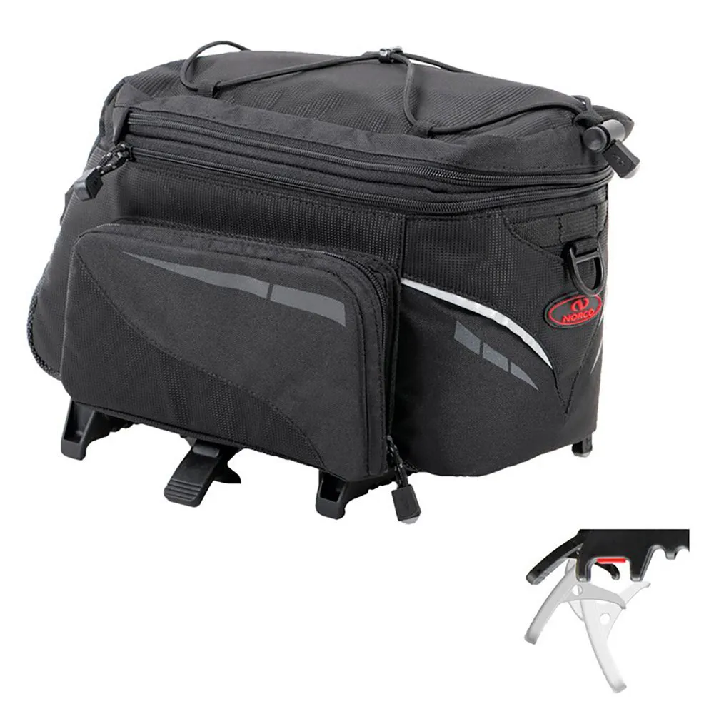 Norco Canmore Active Topklip 8.5-10.5l Styrväska, Black, One Size