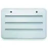 Norco Ventilationsgaller Av Plast, Polar white, 349.25 x 546.1mm