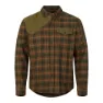 Nordic Hawk Johannishus LS Flannel Shirt Men, Raven