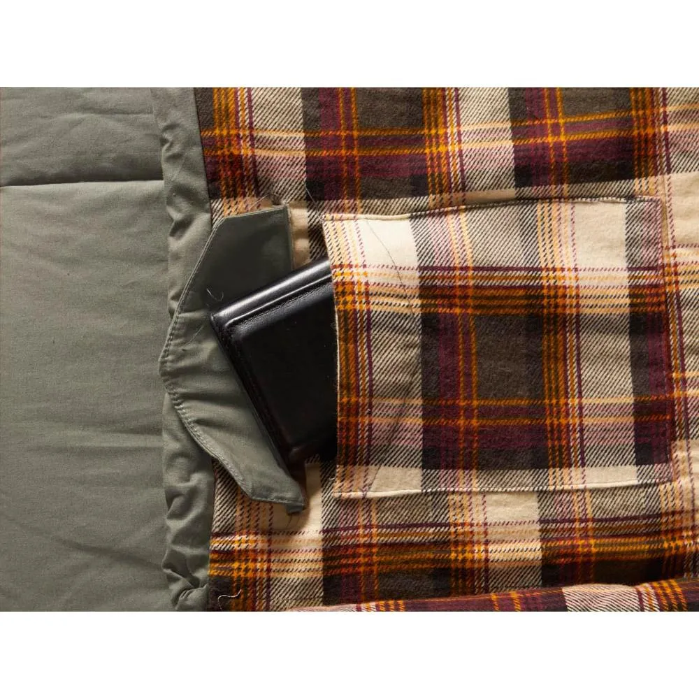 Nordisk Almond +10 Sovsäck, Green, Left Zipper