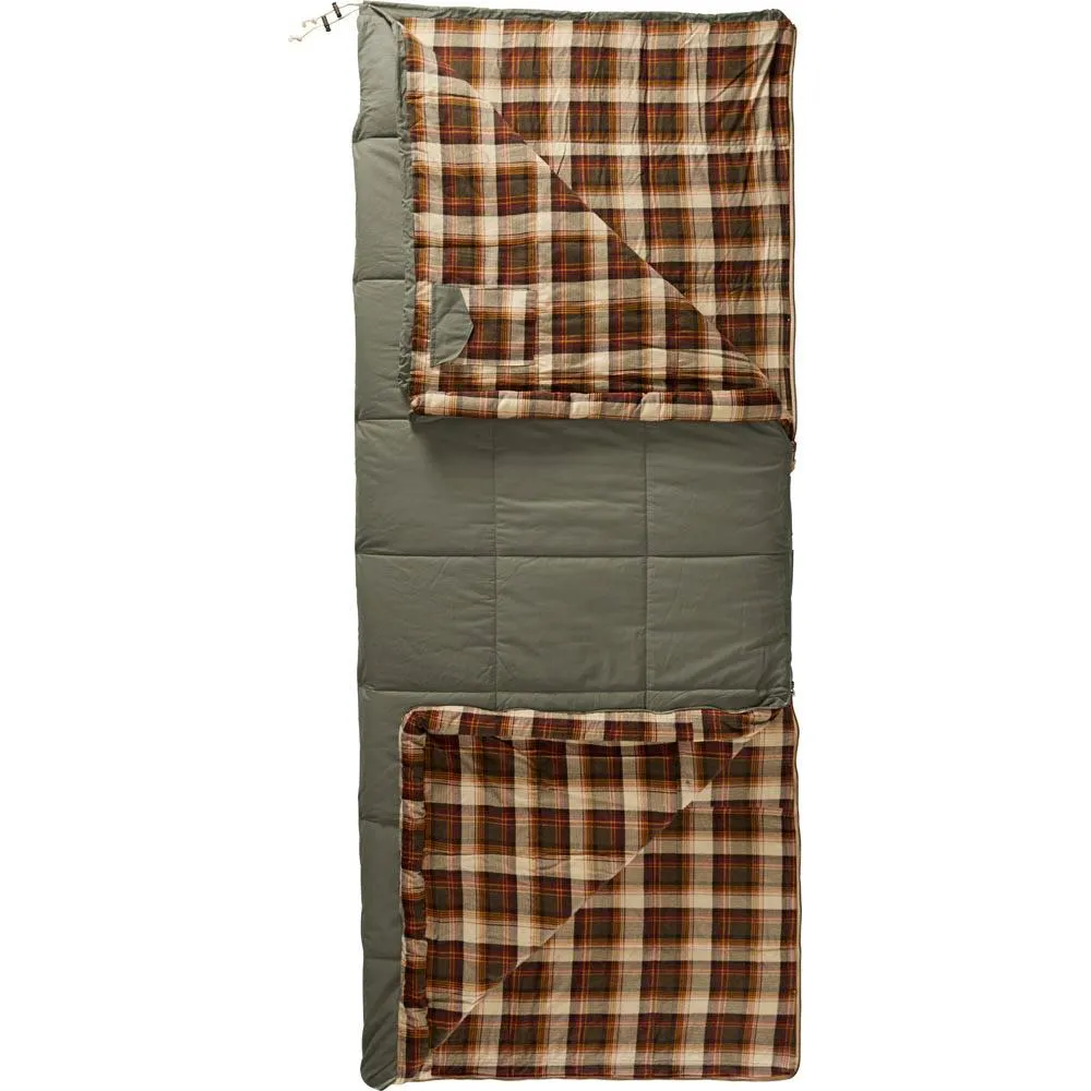 Nordisk Almond +10 Sovsäck, Green, Left Zipper