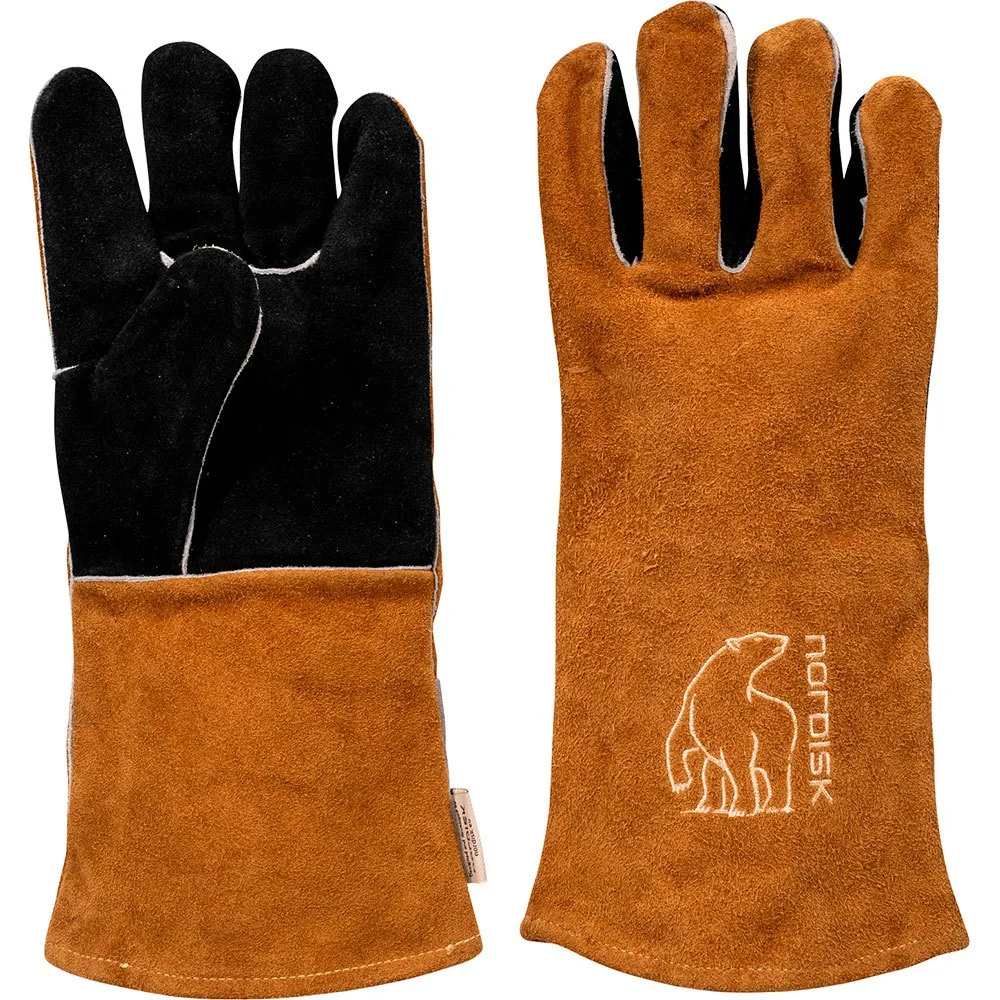 Nordisk Åskhandskar, Brown / black, One Size
