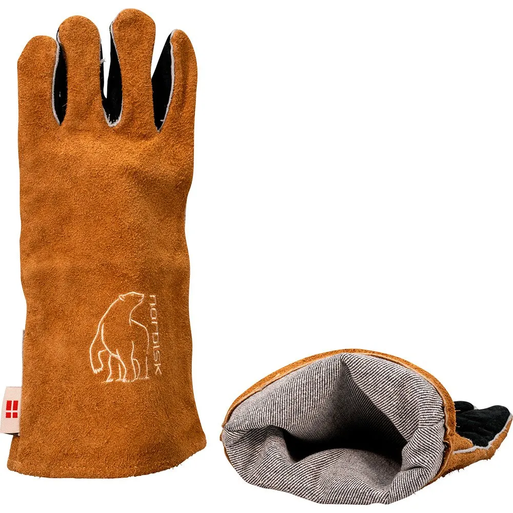 Nordisk Åskhandskar, Brown / black, One Size