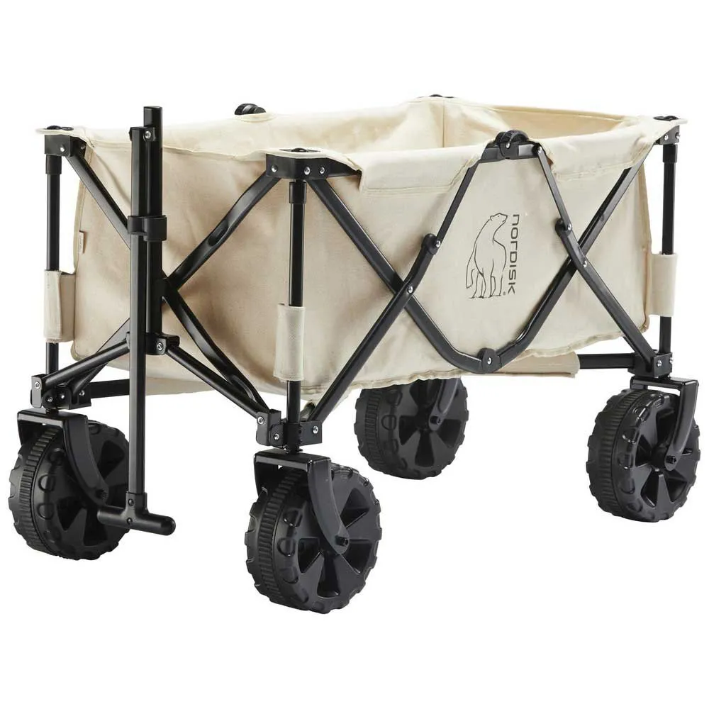 Nordisk Cotton Canvas Kundvagn, Natural, One Size