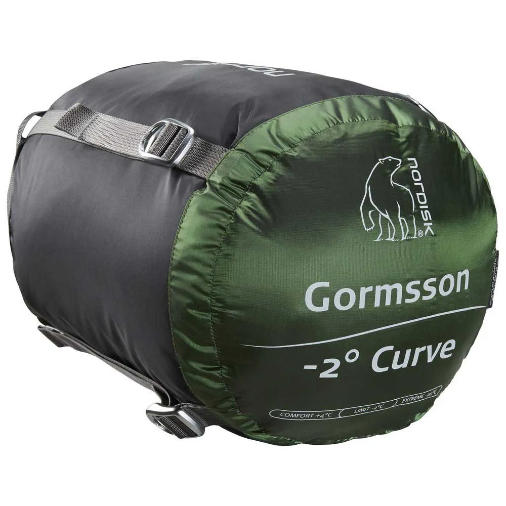 Nordisk Gormsson -2ºc Sovsäck, Artichoke green / mustard yellow / black, Left Zipper Nordisk Gormsson -2ºc Sovsäck, Artichoke green / mustard yellow / black, Left Zipper