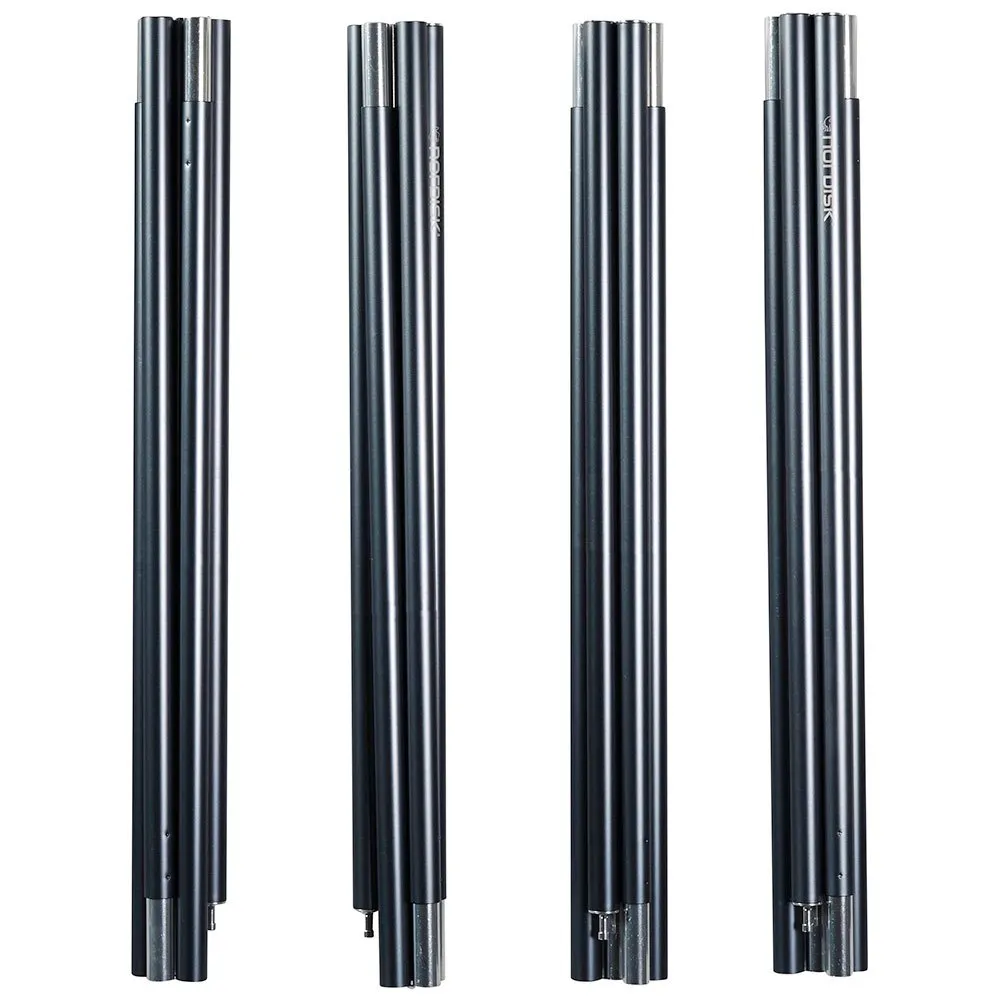 Nordisk Midgard 9.2/20 Large Entrance Alu Stolpsats 2 Enheter, Silver, One Size