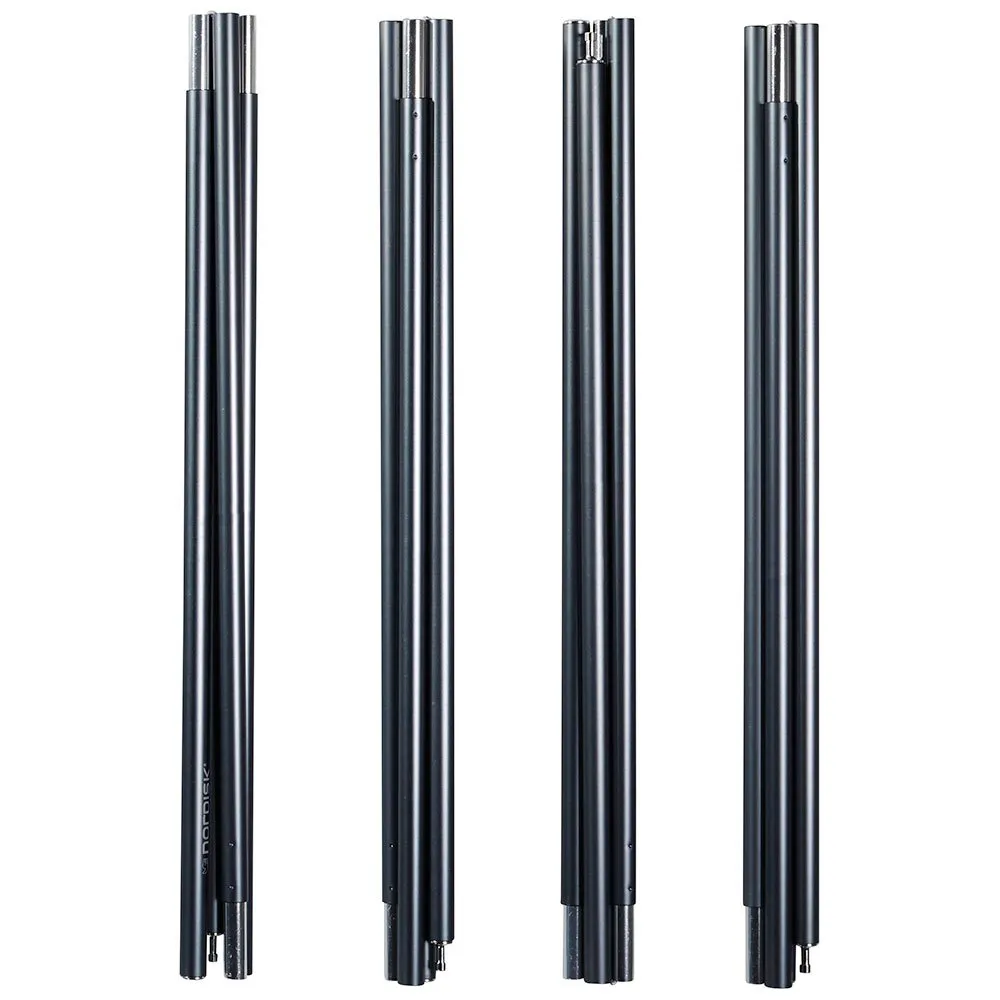 Nordisk Midgard 9.2/20 Small Entrance Alu Stolpsats 2 Enheter, Silver, One Size