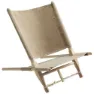 Nordisk Moesgaard Wooden Stol, Wood / cotton, One Size