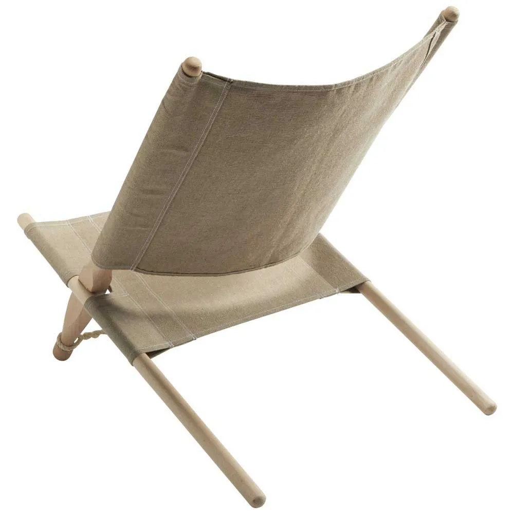 Nordisk Moesgaard Wooden Stol, Wood / cotton, One Size Nordisk Moesgaard Wooden Stol, Wood / cotton, One Size