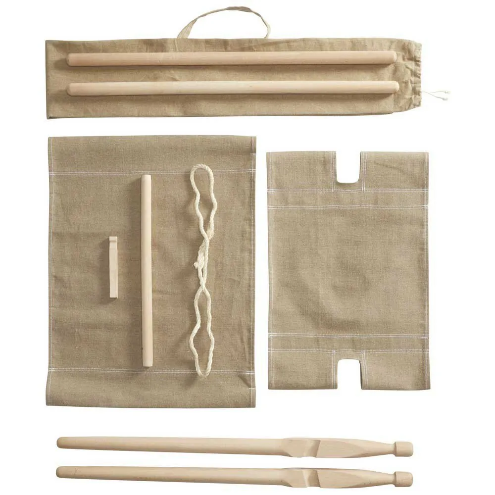 Nordisk Moesgaard Wooden Stol, Wood / cotton, One Size Nordisk Moesgaard Wooden Stol, Wood / cotton, One Size
