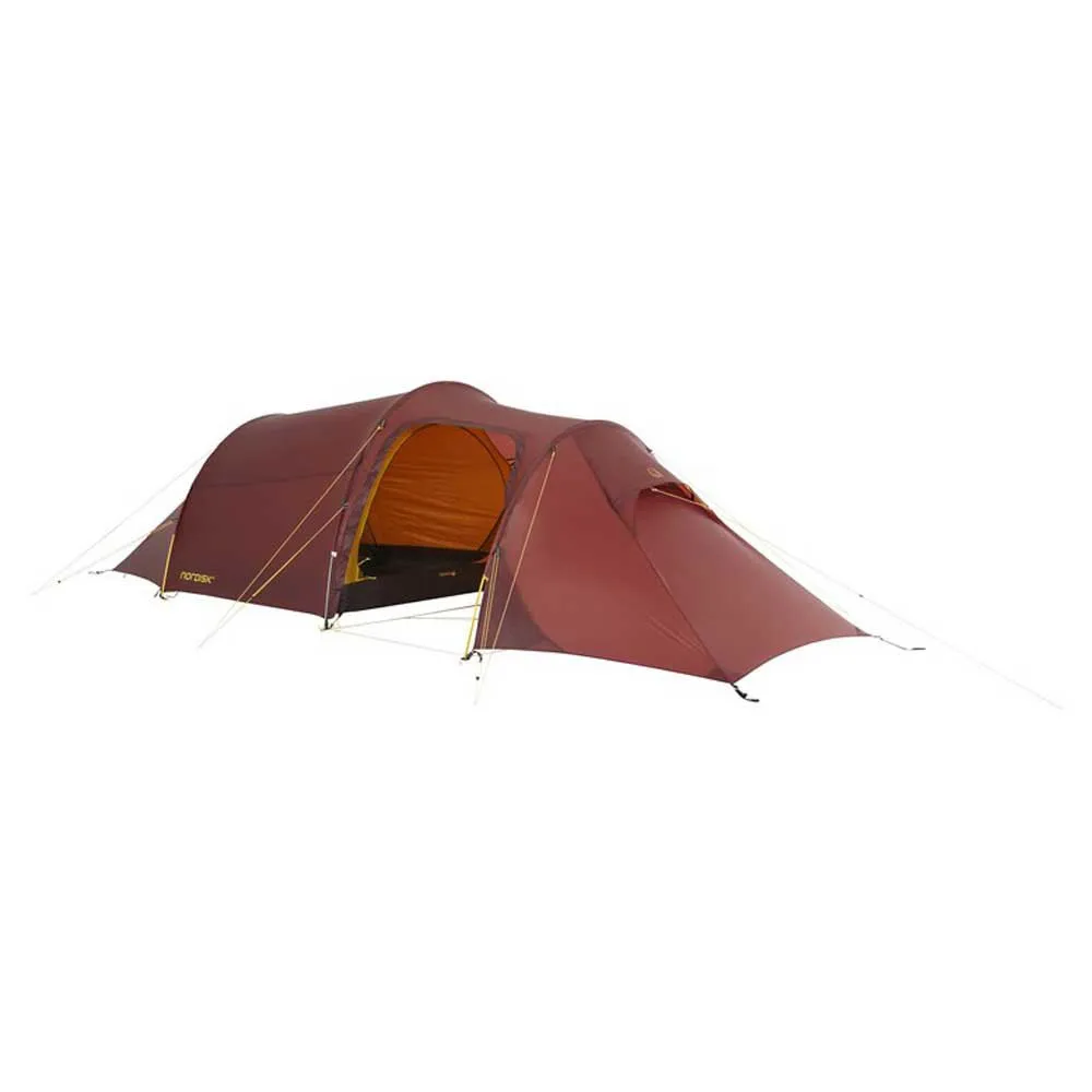 Nordisk Oppland 2p Lw Tält, Burnt red, 2 Platser