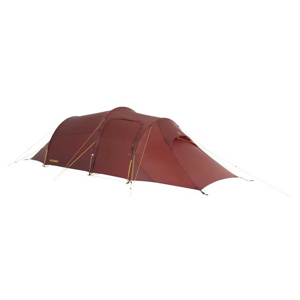 Nordisk Oppland 2p Lw Tält, Burnt red, 2 Platser