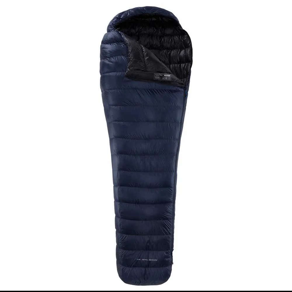 Nordisk Passion Three Sovsäck, Mood indigo / black, Left Zipper