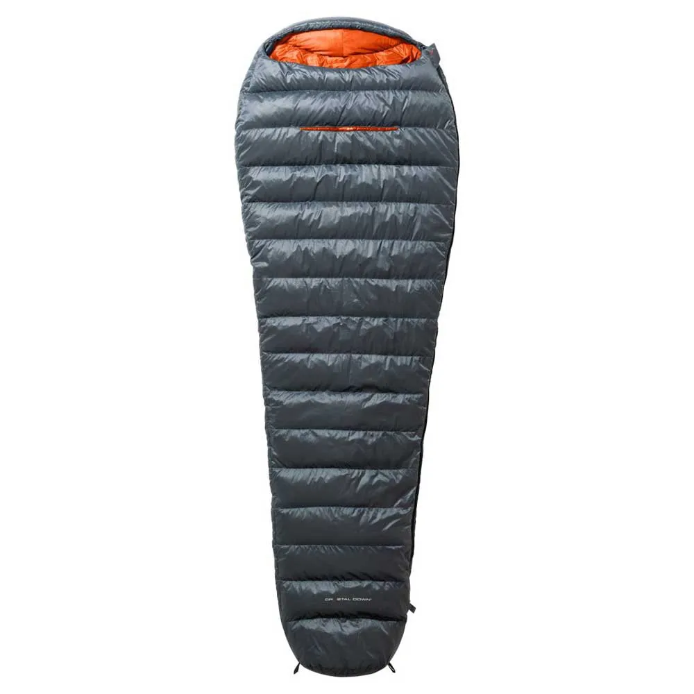 Nordisk Phantom 440 Sovsäck, Smoked pearl / orange, Left Zipper