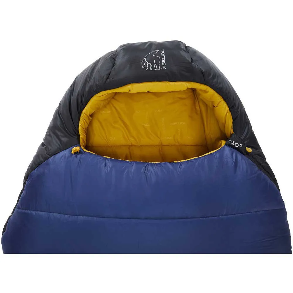 Nordisk Puk -10ºc Sovsäck, True navy / mustard yellow / black, Left Zipper Nordisk Puk -10ºc Sovsäck, True navy / mustard yellow / black, Left Zipper