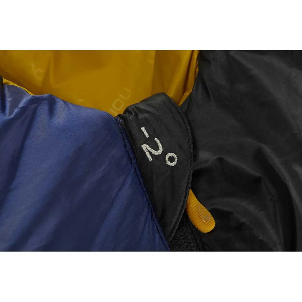 Nordisk Puk -2ºc Sovsäck, True navy / mustard yellow / black, Left Zipper Nordisk Puk -2ºc Sovsäck, True navy / mustard yellow / black, Left Zipper