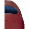 Nordisk Puk +4ºc Sovsäck, Sun-dried tomato / majolica blue / syrah, Left Zipper