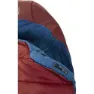 Nordisk Puk +4ºc Sovsäck, Sun-dried tomato / majolica blue / syrah, Left Zipper