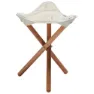 Nordisk Rebild Wooden 3 Pall, Wood / cotton, One Size
