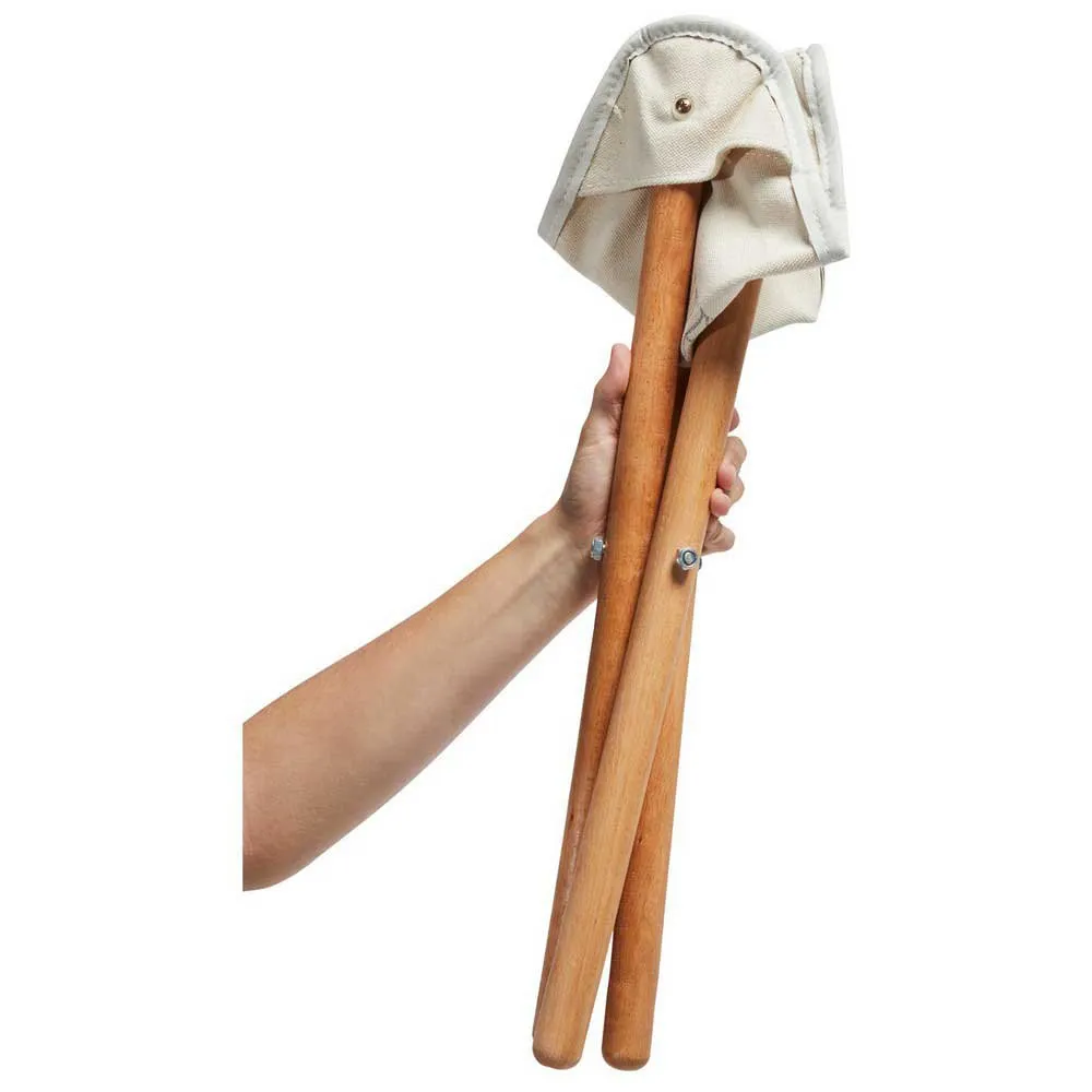 Nordisk Rebild Wooden 3 Pall, Wood / cotton, One Size
