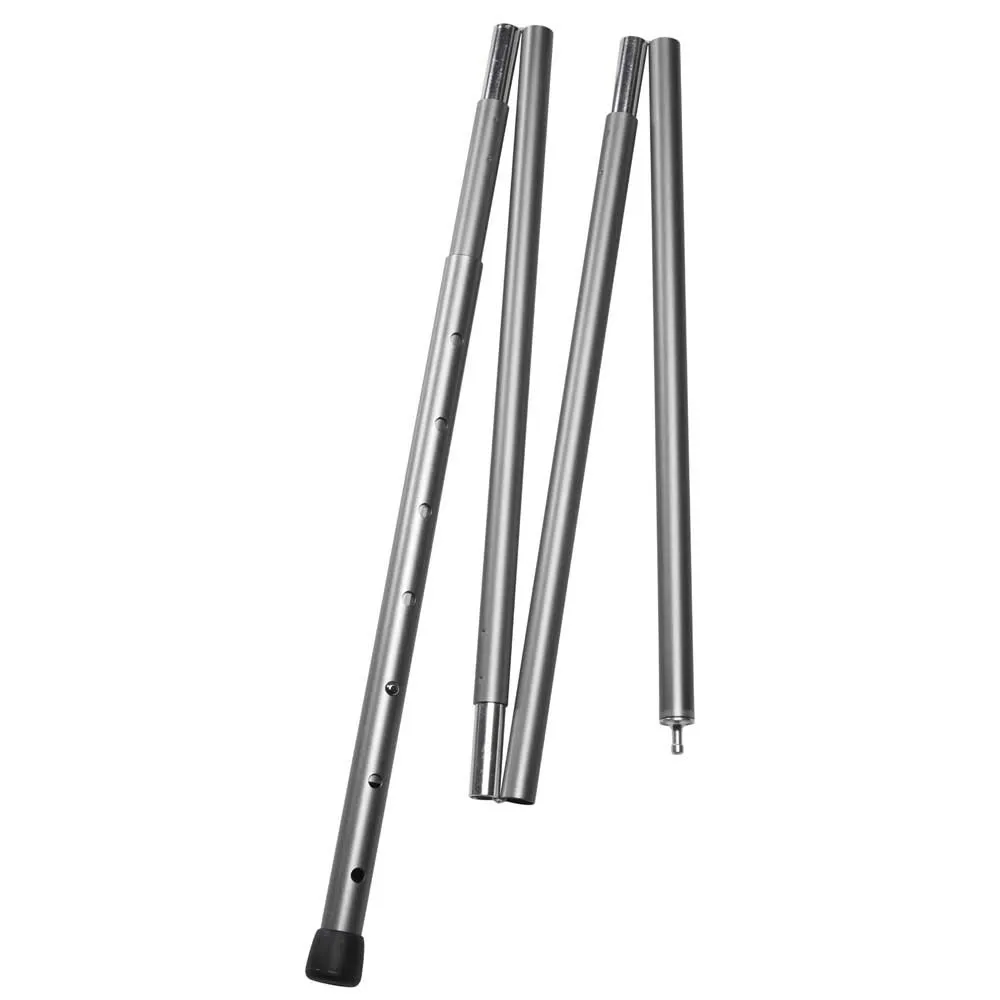 Nordisk Teleskopstång L, Aluminium / gunmetal, 162-192cm