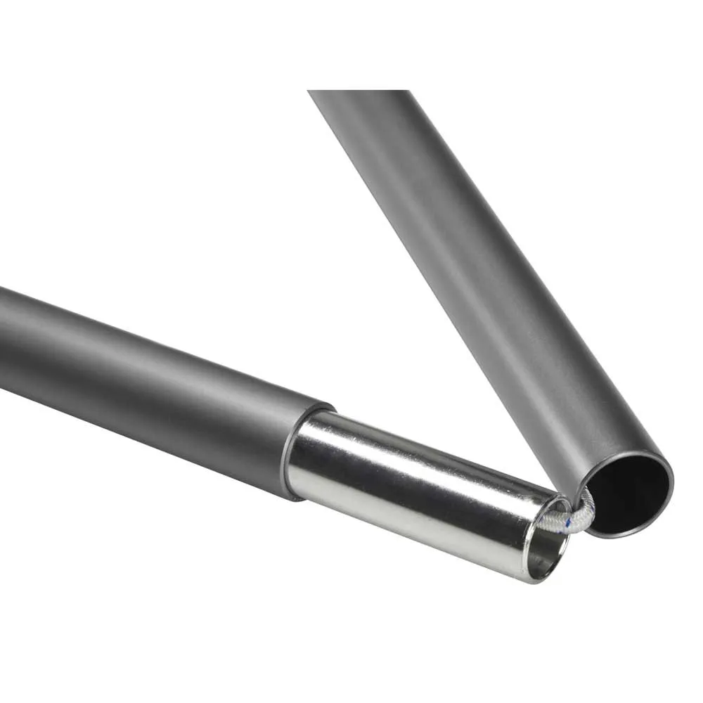 Nordisk Teleskopstång Xl, Aluminium / gunmetal, 202-232cm