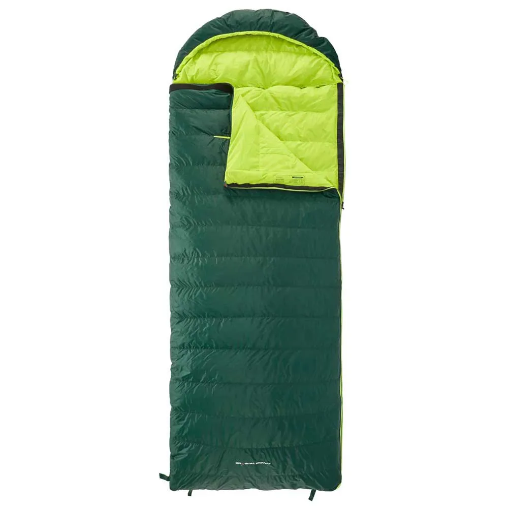 Nordisk Tension Brick 400 Sovsäck, Scarab / lime, Left Zipper