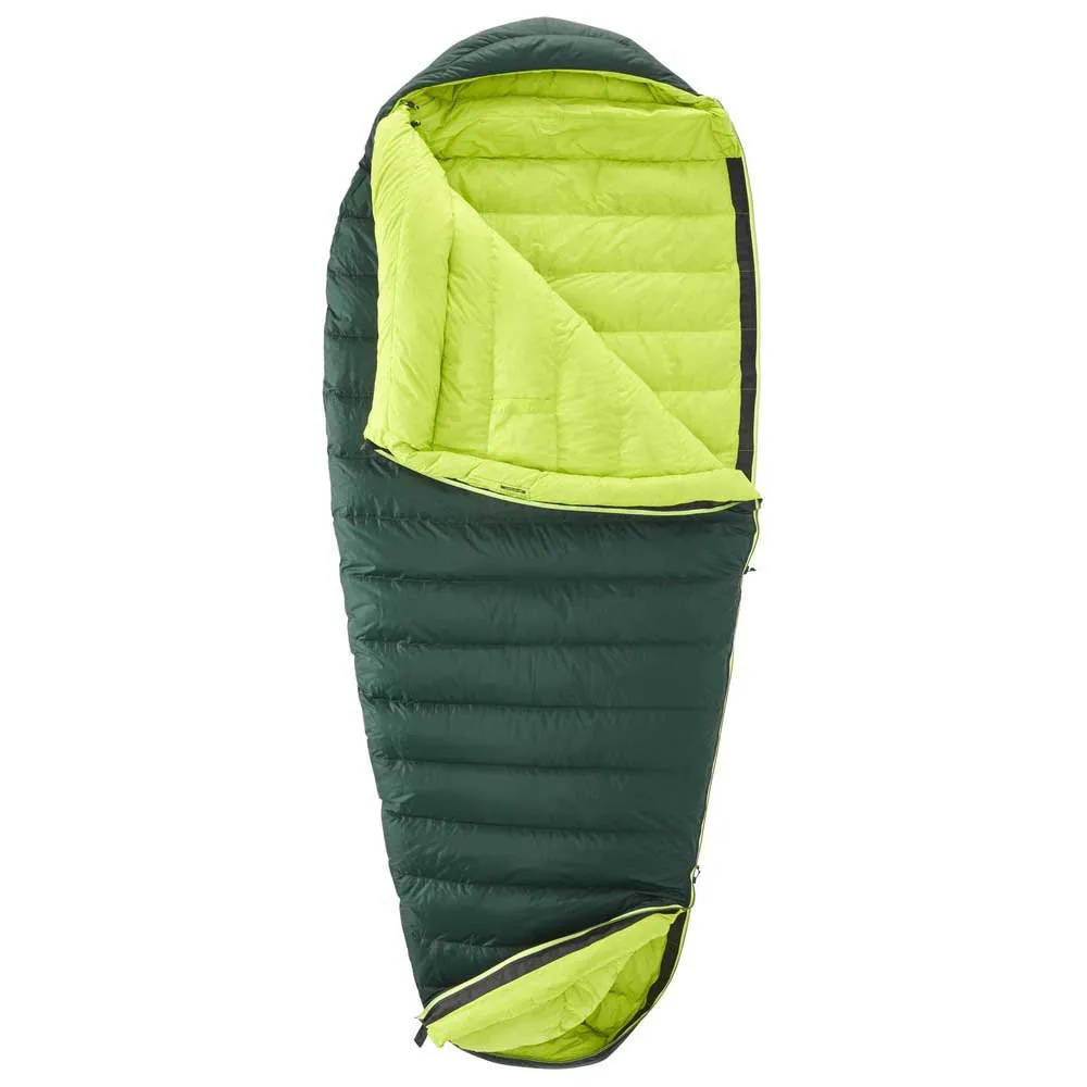 Nordisk Tension Comfort 800 Sovsäck, Scarab / lime, Left Zipper