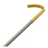 Nordisk Titanium Tooth Tältpinne 6 Enheter, Silver / yellow, One Size