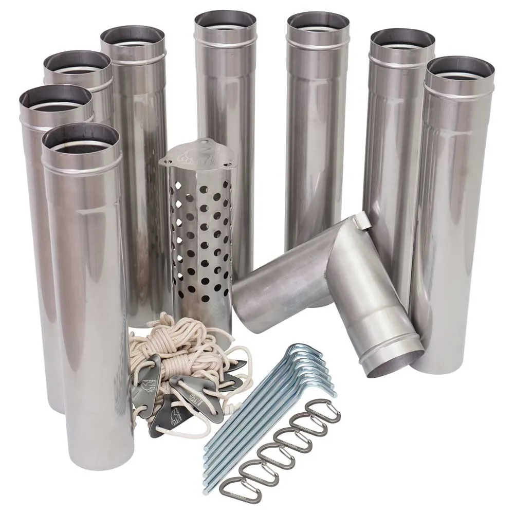 Nordisk Torden Skorstenssats, Silver, One Size