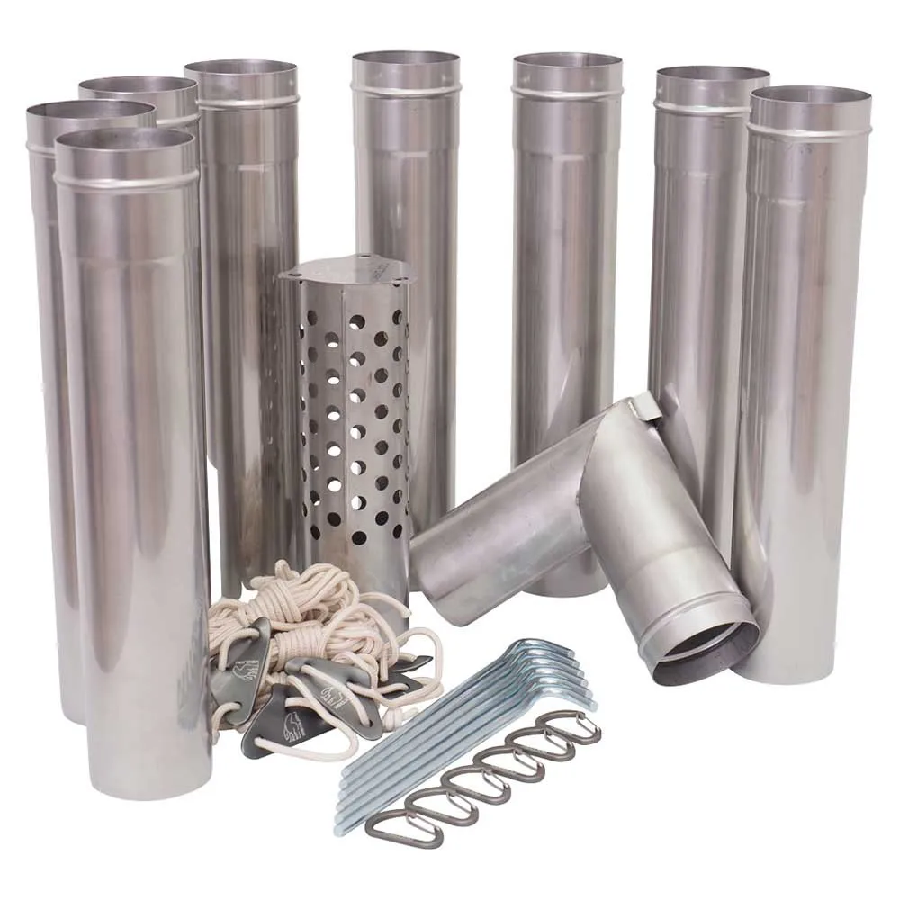 Nordisk Torden Skorstenssats, Silver, One Size