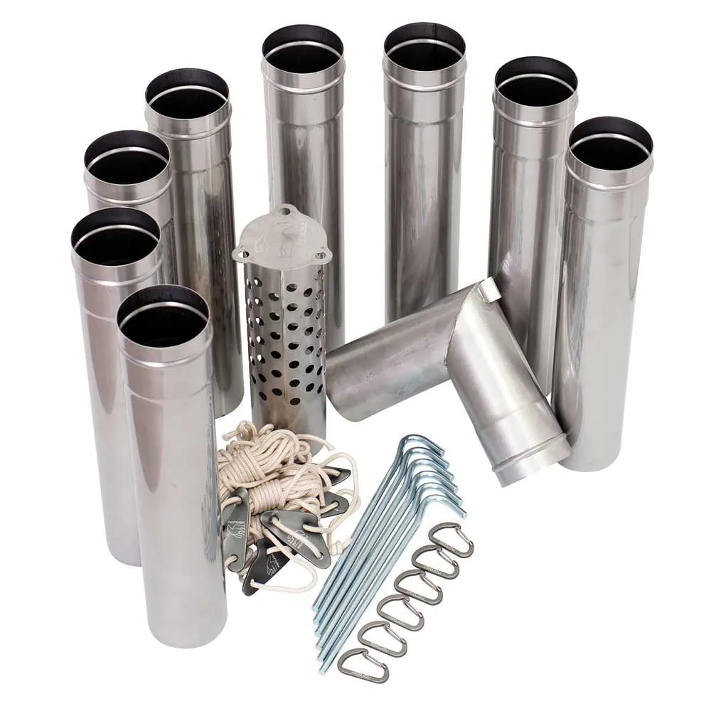 Nordisk Torden Skorstenssats, Silver, One Size