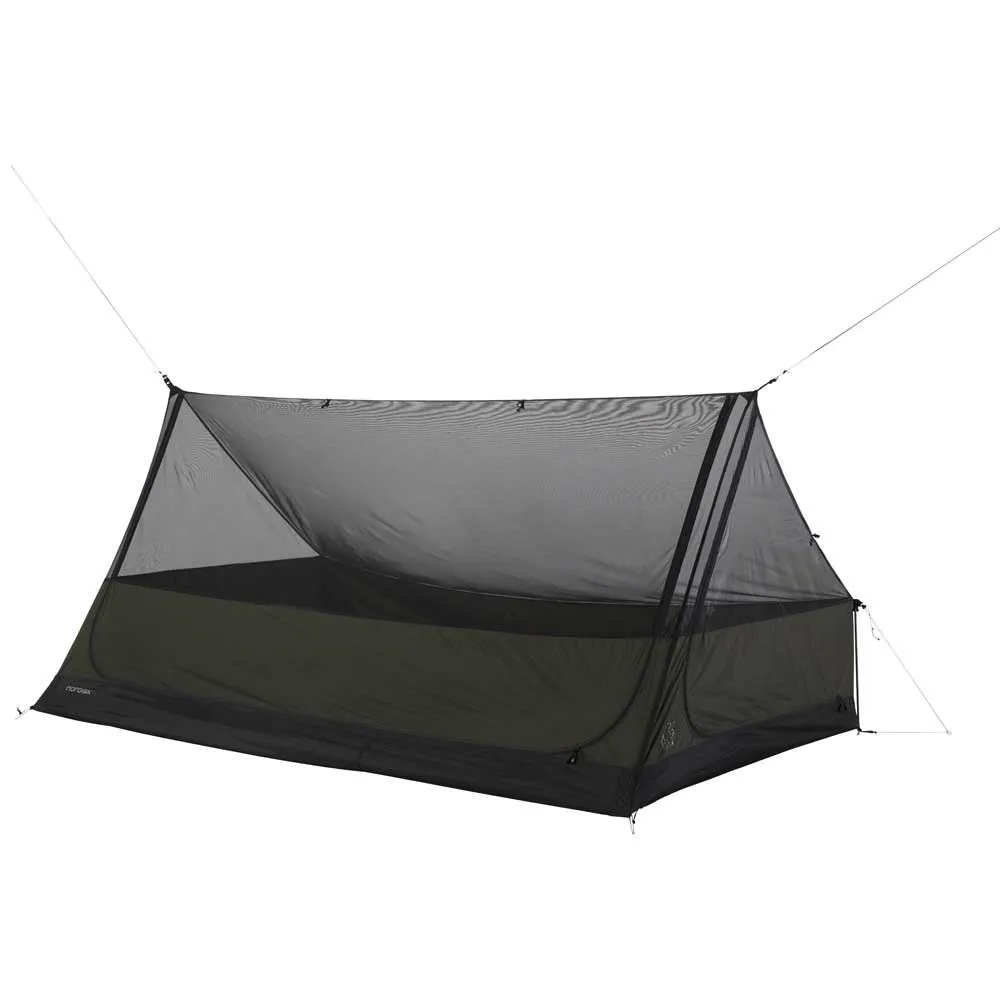 Nordisk Troms Tech Cabin Förtält, Dark moss / black, One Size