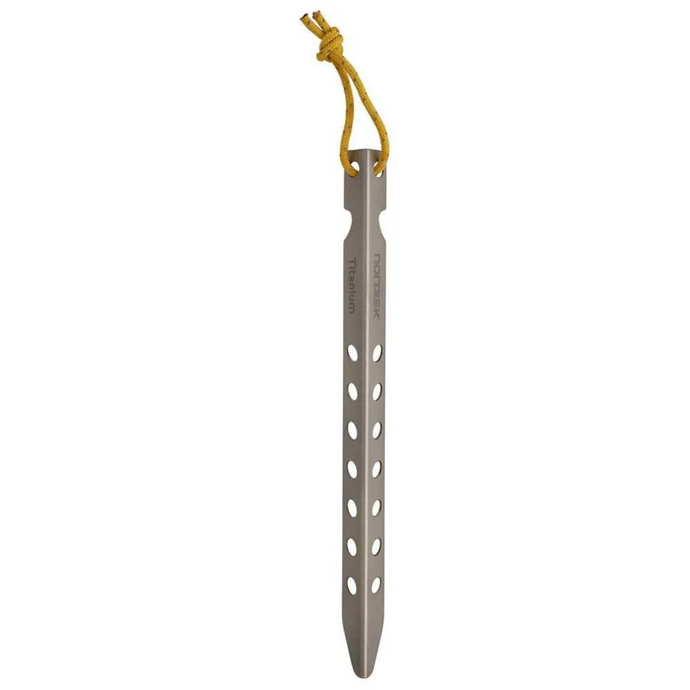 Nordisk V Peg Titan Stake, Silver, 16.5cm