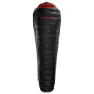Nordisk Vib 400 Sovsäck, Black / fiery red, Left Zipper