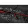 Nordisk Vib 400 Sovsäck, Black / fiery red, Left Zipper